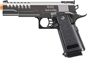 2011 Alloy Series Spring Airsoft Pistol w/Wavey Stippling