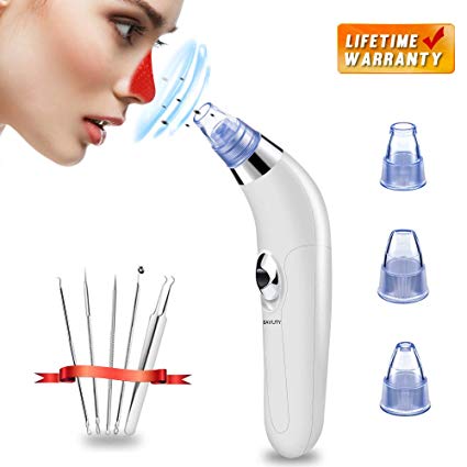 Updated 2019 Blackhead Remover Pore Vacuum - Blackhead Remover Vacuum Facial Pore Cleanser Electric Acne Comedone Extractor Kit for Facial Skin Beauty Device
