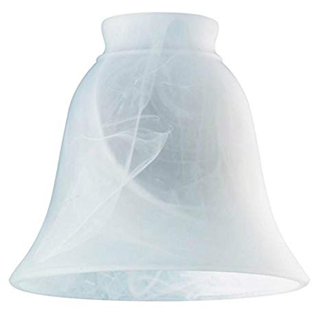 Westinghouse 8127200 2-1/4" Milky Scavo Bell Lamp Shade