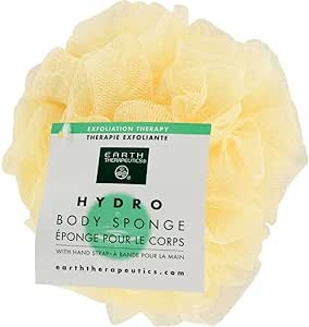 Earth Therapeutics Hydro Body Sponge with Hand Strap - Natural