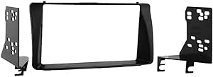 Metra 95-8204 Double DIN Installation Kit for 2003-up Toyota Corolla Vehicles (Black)