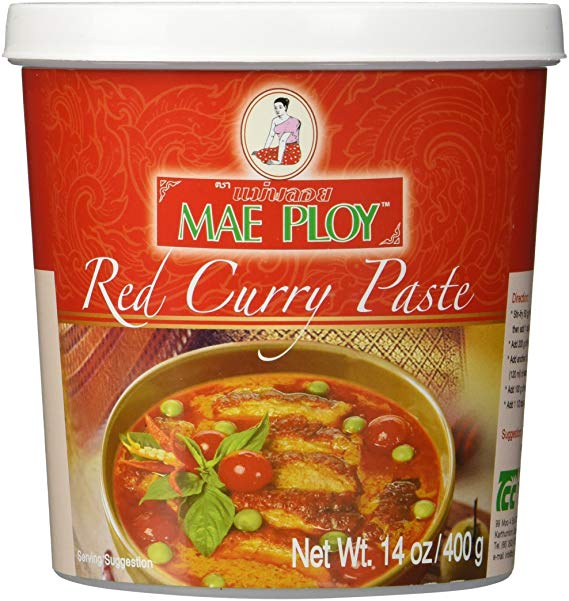 Mae Ploy Red Curry Paste, 400 g