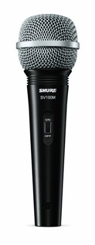 Shure Instrument Condenser Microphone, Black (SV100-WA)