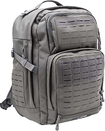 LA Police Gear Atlas 24H MOLLE Tactical Backpack for Hiking, Rucksack, Bug Out, or Hunting