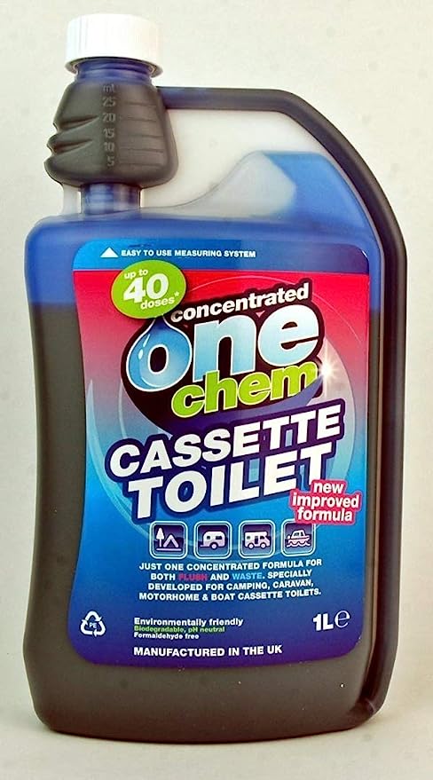 One Chem Concentrated 2 in 1 Formula for Cassette Toilets