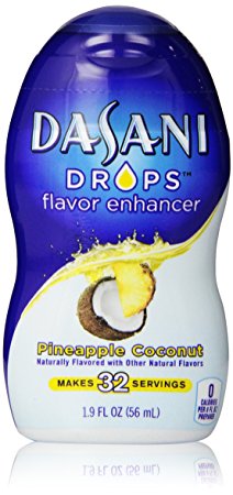 Dasani DROPS, Pineapple Coconut, 1.9 FL OZ Bottle