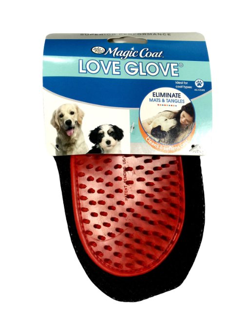 Four Paws Magic Coat Red Pet Love Glove