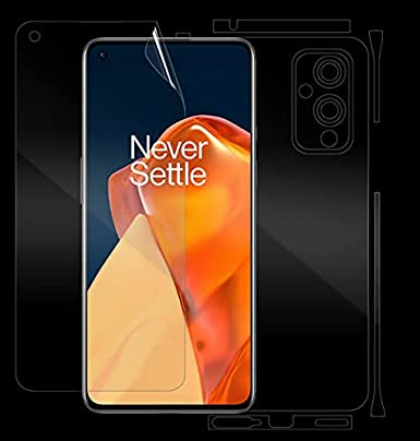 Ultimate Shield® FULL BODY MAXIMUM SHIELD Invisible Film Screen Protector for OnePlus 9 [Military Grade] [Self-Healing] [Scratch-Proof] [Invisible]