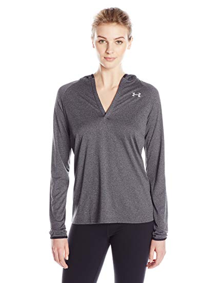 Under Armour Women's Tech Long Sleeve Hooded Henley