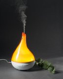 QUOOZ Lull Ultrasonic Aromatherapy Essential Oil Diffuser High Capacity Diffuser with Auto Shut- Off
