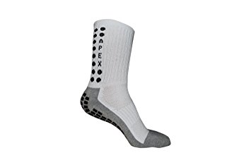 #1 Non Slip Sport Socks, THE BEST Traction Technology Inside and Outside of Socks, No More Blisters, Grip Socks for All Sports Basketball, Soccer, Football, Baseball, Running, Hiking