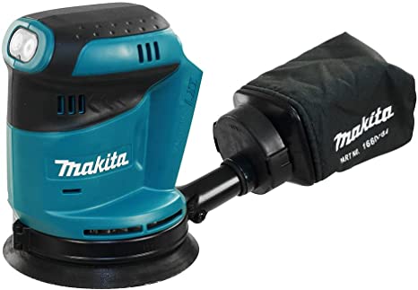 Makita DBO180Z - Lijadora excéntrica Makita, Negro, 125mm