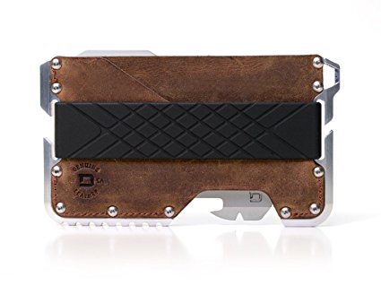Dango Tactical EDC Wallet - Made in USA - Genuine Leather, Multitool, RFID Block
