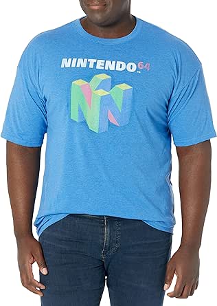 Nintendo Men's N64 Logo Short Sleeve T-Shirt