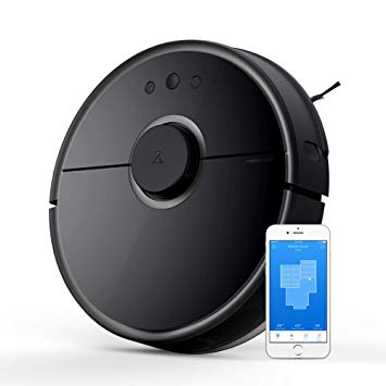 roborock S5 Robot Vacuum and Mop, Smart Navigating Robotic Vacuum Cleaner with 2000Pa Strong Suction &Wi-Fi Connectivity for Pet Hair, Carpet & All Types of Floor
