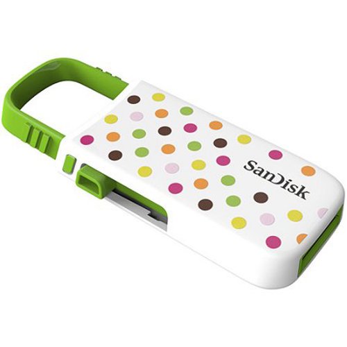 SanDisk Cruzer 8GB USB Drive, Polka Dot SDCZ59-008G-AW46 New Bulk Packaging