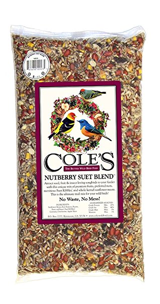 Cole's NB10 10 Pound Nutberry Suet Blend