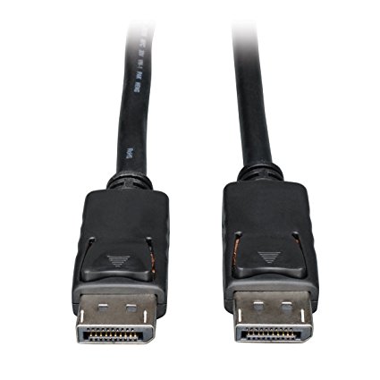 Tripp Lite DisplayPort Cable with Latches (M/M), DP to DP, 4K x 2K,  10-ft. (P580-010)