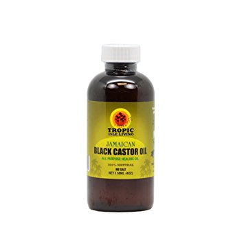 Tropic Isle Jamaican Black Castor Oil 4oz with an Applicator