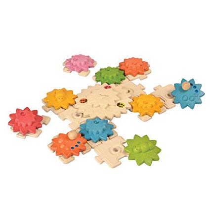 Plan Toys Gears and Deluxe Puzzles