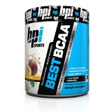 BPI Sports Best BCAA Peptide Linked Branched Chain Amino Energy Powder Passion Fruit 1058-Ounce