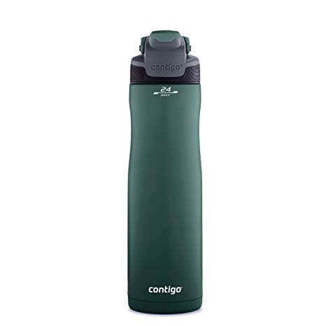 Contigo 2063296 Autoseal Chill Water Bottle 24 oz Chard