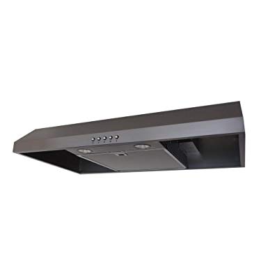 Presenza QR045 30 in. Under Cabinet Range Hood in Stainless Steel with 2X LED Light