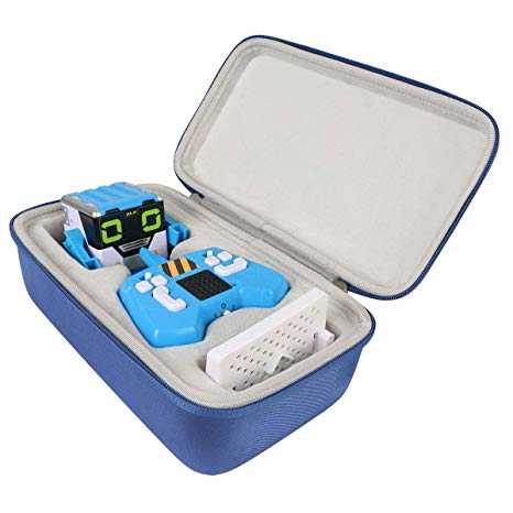 Khanka Hard Travel Case Replacement for Mibro - Really Rad Robots Interactive Remote Control Robot (Blue)