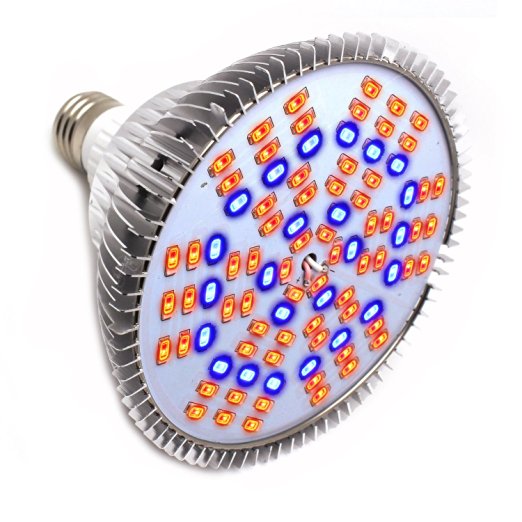 Bright Led Grow Light Bulb,Kyson 30W Equivalent 90pcs SMD Red Blue Indoor Plant Light for Plants Vegetables Flower Hydroponic Greenhouse Organic System Grow Tent