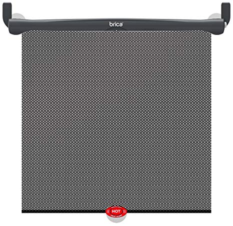 Brica Hot Car Window Sun Shade, Black