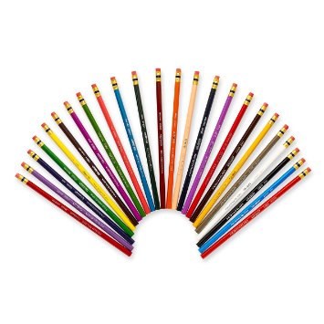 Prismacolor Col-Erase Erasable Colored Pencils  Set of 24 Assorted Colors  20517