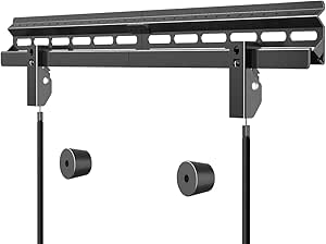 Suptek Studless TV Wall Mount for Most 32-75 Inch TVs up to 132 lbs, Low Profile No Drill TV Mount, Drywall TV Bracket with Max VESA 600x400mm, No Stud, No Drill, Easy Install, MF8M