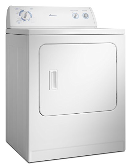 Amana 6.5 -Cubic Foot Traditional Electric Dryer, NED4500VQ, White