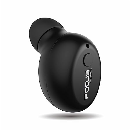 FOCUSPOWER FBA_F10 Wireless Bluetooth In Ear Headphone with Mic (Black)