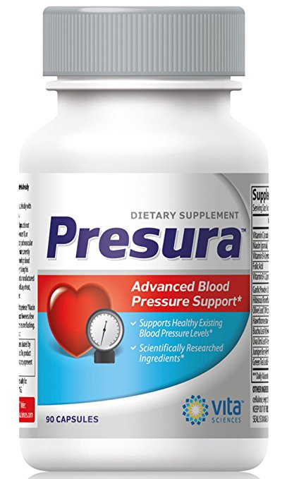 Advanced High Blood Pressure Support Formula - Naturally Promote Healthy Blood Pressure with Hawthorn Berry, Niacin, Garlic Extract for Healthier Heart, Brain, and Blood Pressure