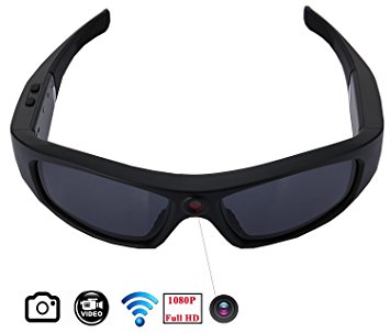 JOYCAM WIFI Sunglasses with Camera Full HD 1080P Polarized UV400 Glasses Video Recording Camcorder for Outdoor Sports