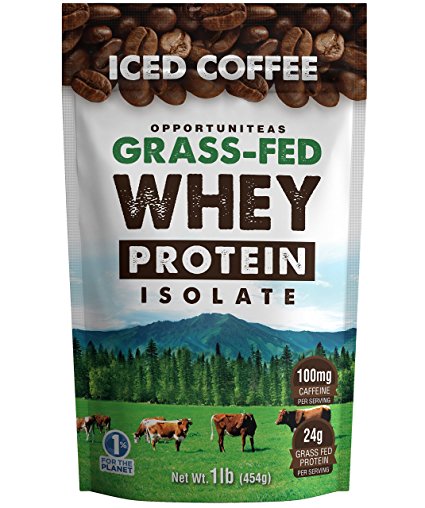 Coffee Protein - Premium Swiss Instant Coffee   Nutritious Grass Fed Whey Isolate Protein Powder. Delicious Creamy Coffee Taste With No Sugar, Sweetener, Flavoring. Perfect Breakfast Drink Mix - 1 lb