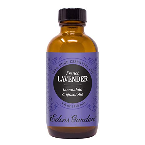 Lavender- French Essential Oil (100% Pure, Undiluted Therapeutic/Best Grade) Premium Aromatherapy Oils by Edens Garden- 118 ml