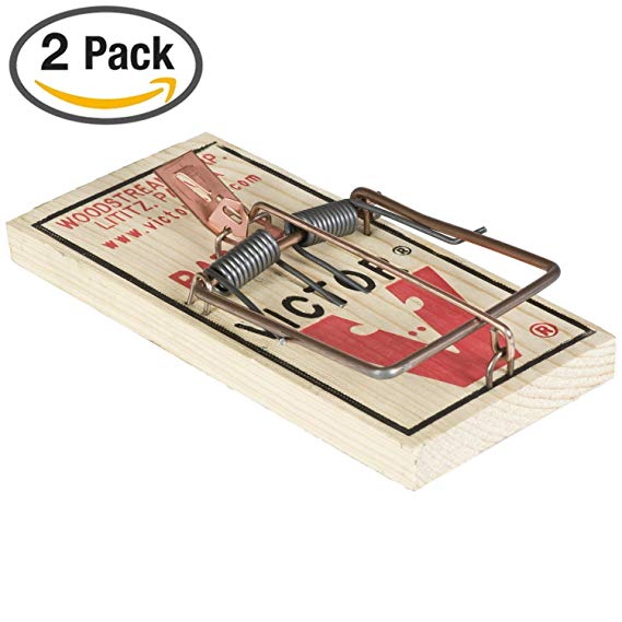 Victor M201 Rat trap (Pack of 2) - Includes the SJ pest guide eBook