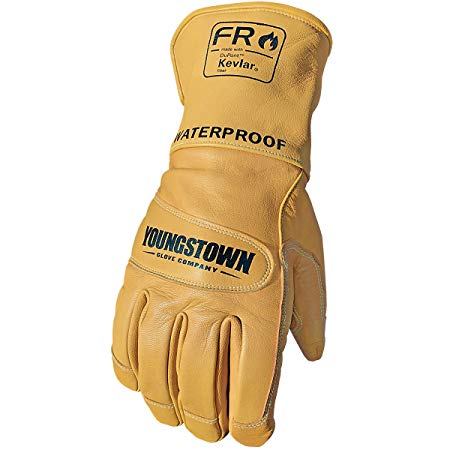 Youngstown Glove 11-3285-60-S Waterproof Leather Utility Lined with Kevlar Gloves
