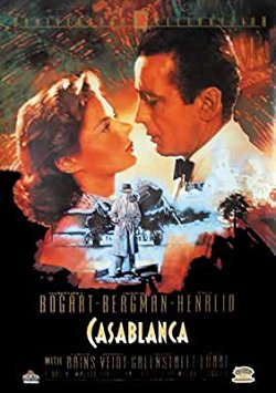 Casablanca - Movie Poster: 50th Anniversary (Size: 27'' x 40'')