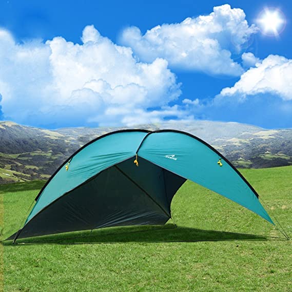 Oxking Beach Canopy Sun Shelter POP UP Tent Large 3-8 People Pergola UV Protection Camping Fishing Festival Tents