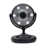 Quick 13MP WebCam with Night Vision Black