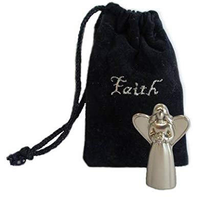 Suki Guardian Angel Keepsake Figurine In A Pouch - Faith