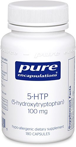Pure Encapsulations - 5-HTP (5-Hydroxytryptophan) 100 mg. - Hypoallergenic Dietary Supplement to Promote Serotonin Synthesis* - 180 Capsules by Pure Encapsulations