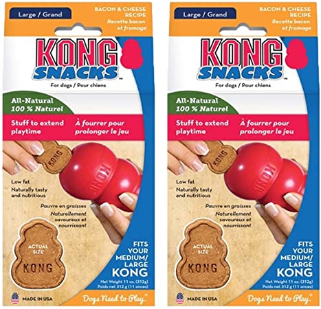 KONG Stuff'n Bacon & Cheese Snacks Large