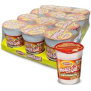 Osem Meal On The Go Spaghetti Bolognaise Pack of 12 - Great for on-the-go snacks. Kosher and ready in minutes.