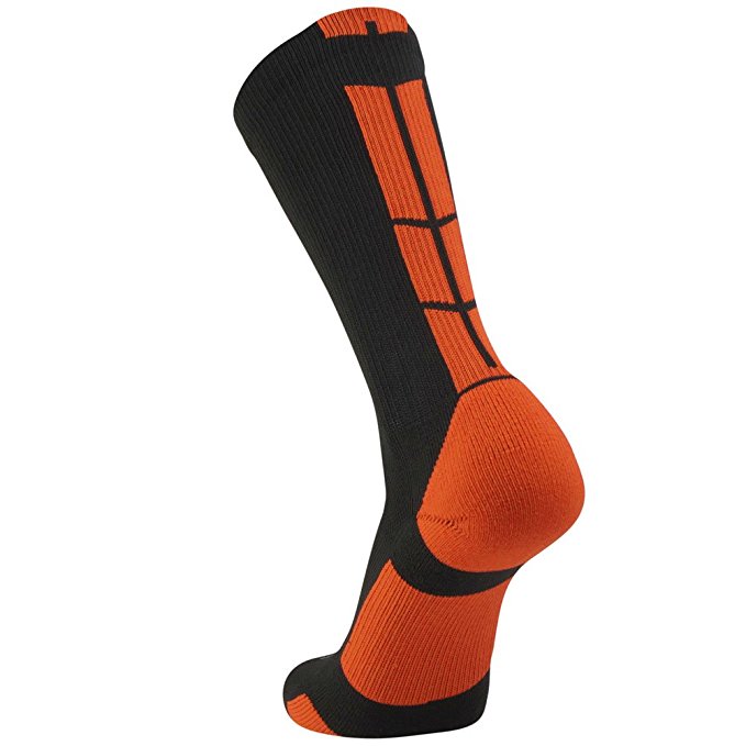 Twin City Baseline 3.0 Crew Socks Black/Orange S