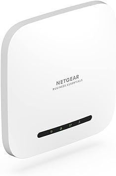 NETGEAR Wireless Access Point (WAX220) - WiFi 6 Dual-Band AX4200 Speed | 1 x 1G Ethernet PoE  Port | Up to 256 Devices | 802.11ax | WPA3 Security | MU-MIMO | Power Adapter Not Included