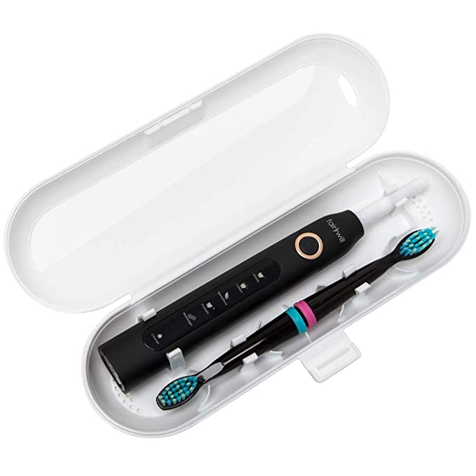 Plastic Electric Toothbrush Travel Case for Fairywill Series, White